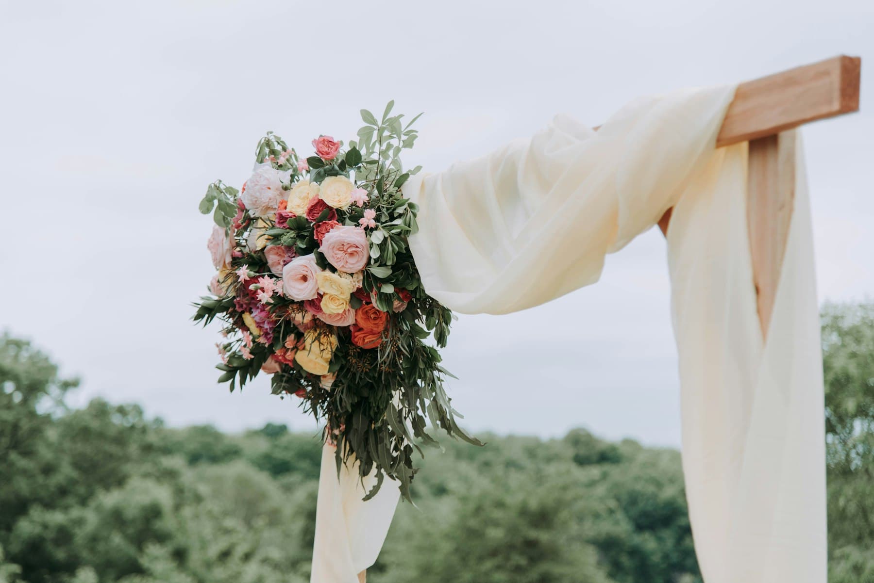 Wedding aisle and venue structure for partition planning